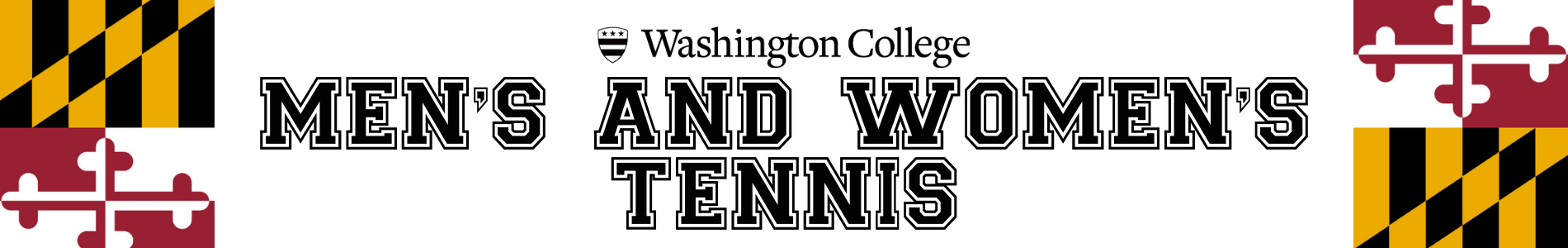 men's and women's tennis page header