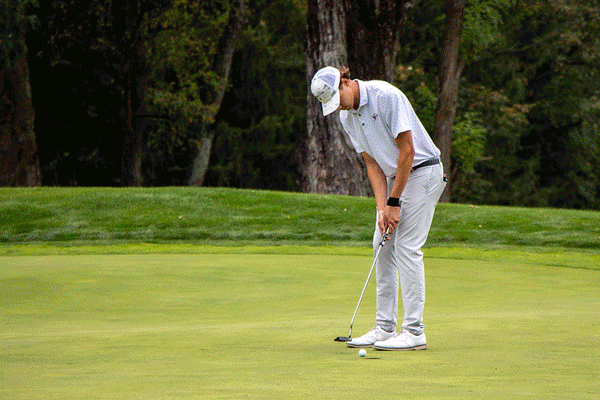 golf action shot photos